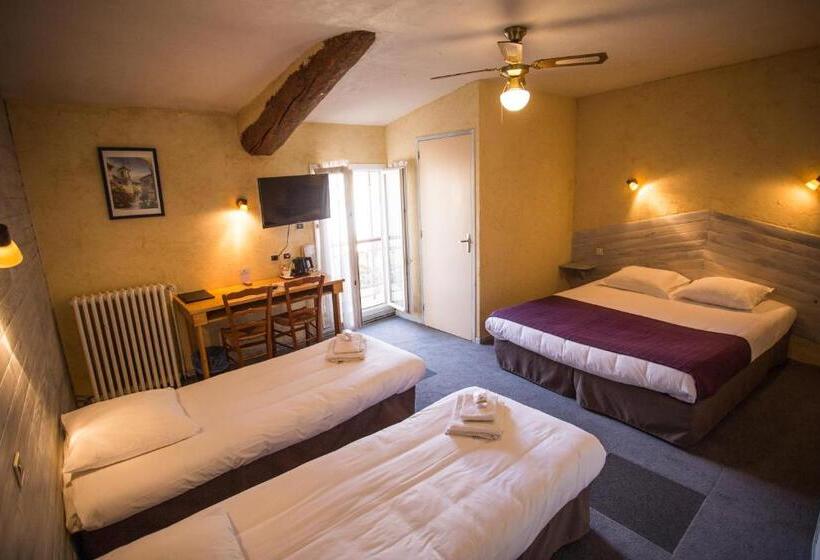 غرفة عائلية, L Hôtel Du Terreau Logis De France