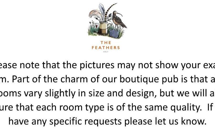غرفة ديلوكس سرير كينج, The Feathers Holt
