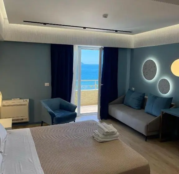 اتاق سه نفره دلوکس با چشمانداز دریا, B&b Visar Rooms