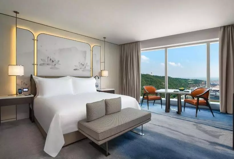 キングサイズベッドのデラックスルーム, City Of Dreams Macau Nüwa Macau
