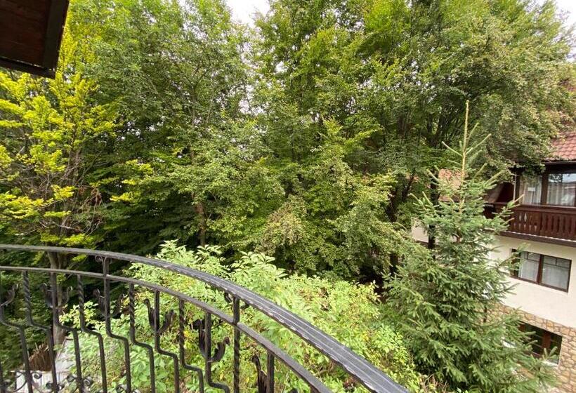 Трехместный Номер Стандарт с Балконом, Pensiunea Crocus Sauna & Billiard