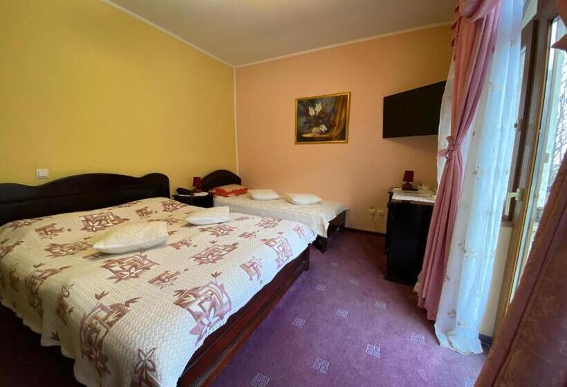 Трехместный Номер Стандарт с Балконом, Pensiunea Crocus Sauna & Billiard