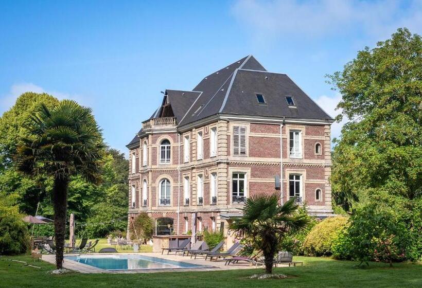Апартаменты 1 Спальня Вид на Сад, Le Petit Château De Conteville