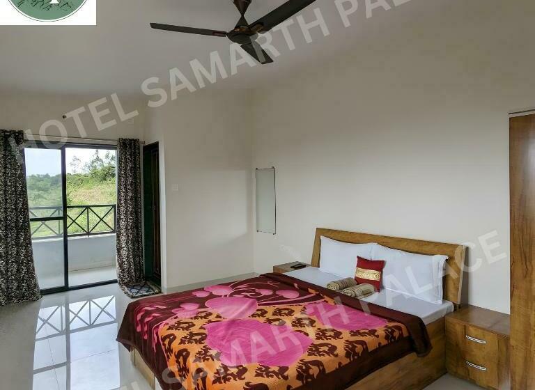 带阳台的豪华间, And Villa Samarth Palace