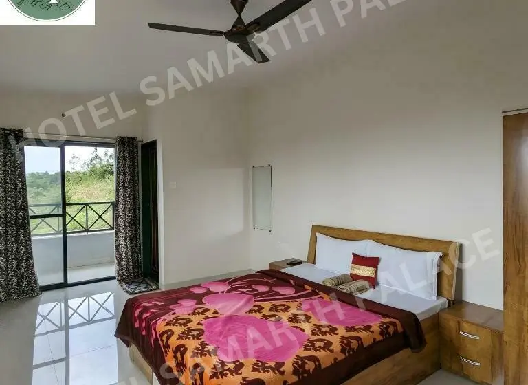バルコニー付きデラックスルーム, And Villa Samarth Palace
