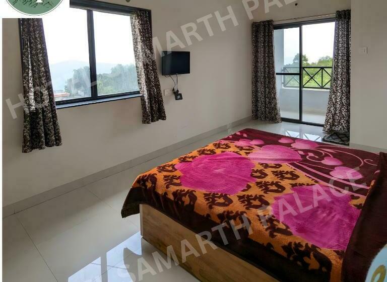 带阳台的豪华间, And Villa Samarth Palace