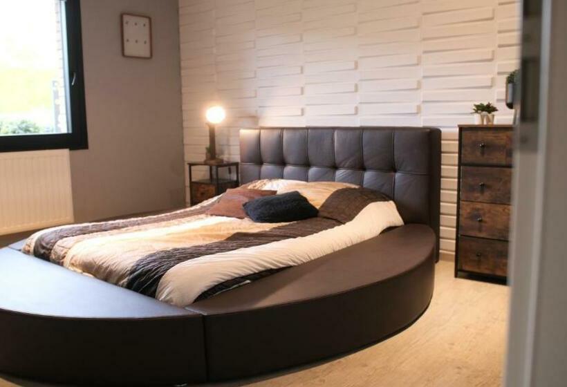 غرفة قياسية حمام مشترك, Chambre D Hôtes Sur La Route Des Terrils