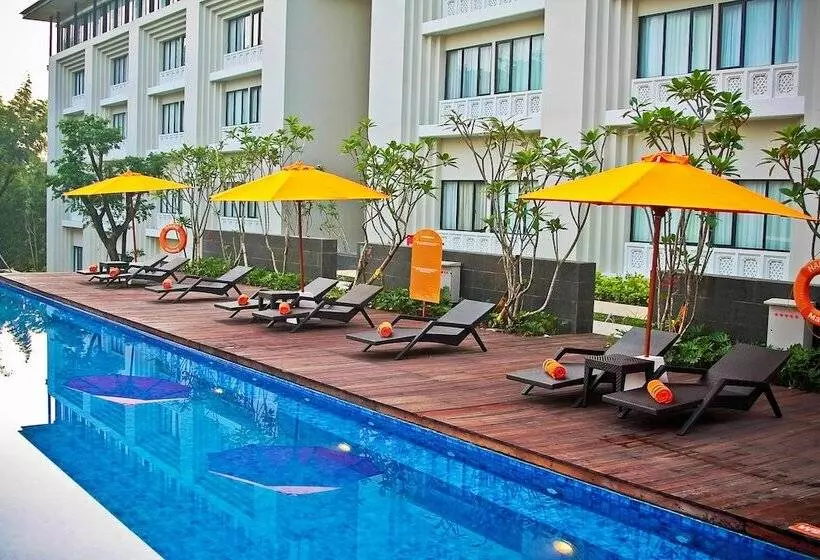Standardrum med Terrass, Harris Hotel & Conventions Malang