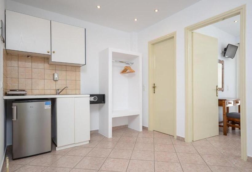 דירה בת חדר שינה 1 עם מרפסת, Windmill Naxos