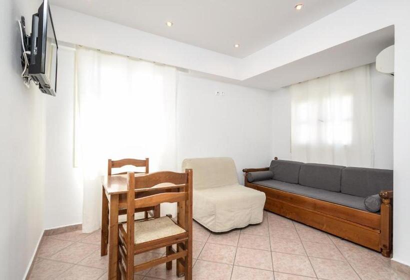 דירה בת חדר שינה 1 עם מרפסת, Windmill Naxos