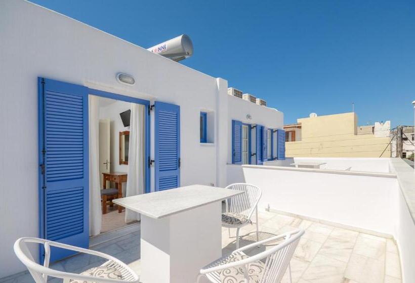 דירה בת חדר שינה 1 עם מרפסת, Windmill Naxos