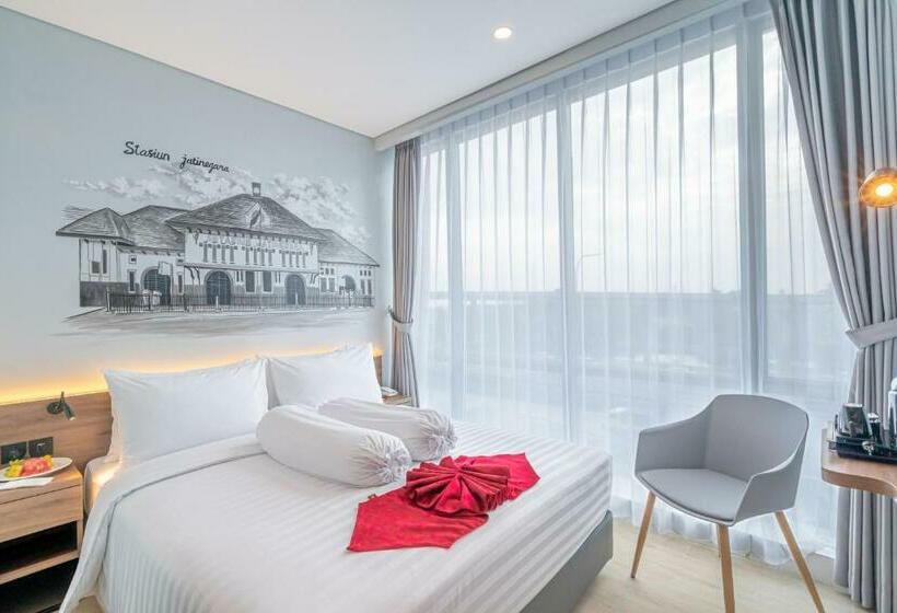 디럭스 룸, Azana Style Hotel Bandara Jakarta