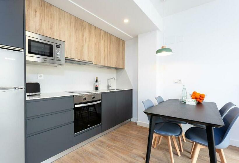 带1个卧室的高级公寓, Caleyro Boutique Apartments   Parking Incluido