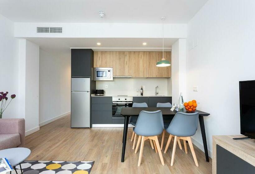 带1个卧室的高级公寓, Caleyro Boutique Apartments   Parking Incluido