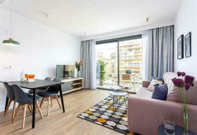 带1个卧室的高级公寓, Caleyro Boutique Apartments   Parking Incluido