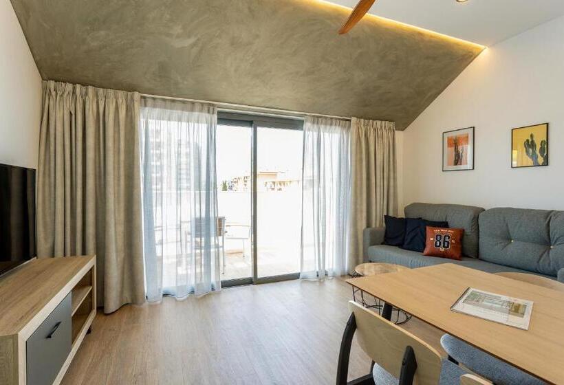 带1个卧室的顶楼公寓, Caleyro Boutique Apartments   Parking Incluido