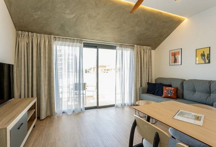 带1个卧室的顶楼公寓, Caleyro Boutique Apartments   Parking Incluido