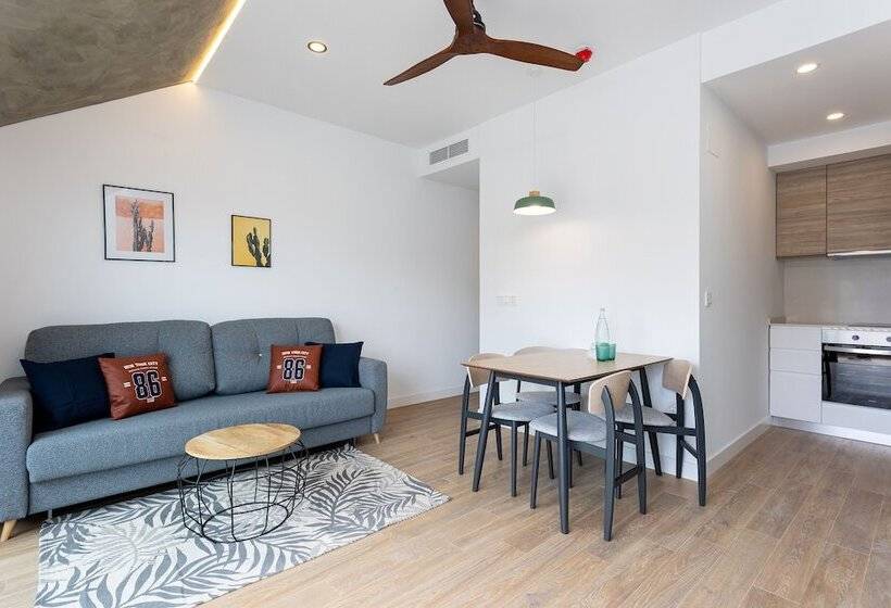 １ベッドルームペントハウスアパート, Caleyro Boutique Apartments   Parking Incluido