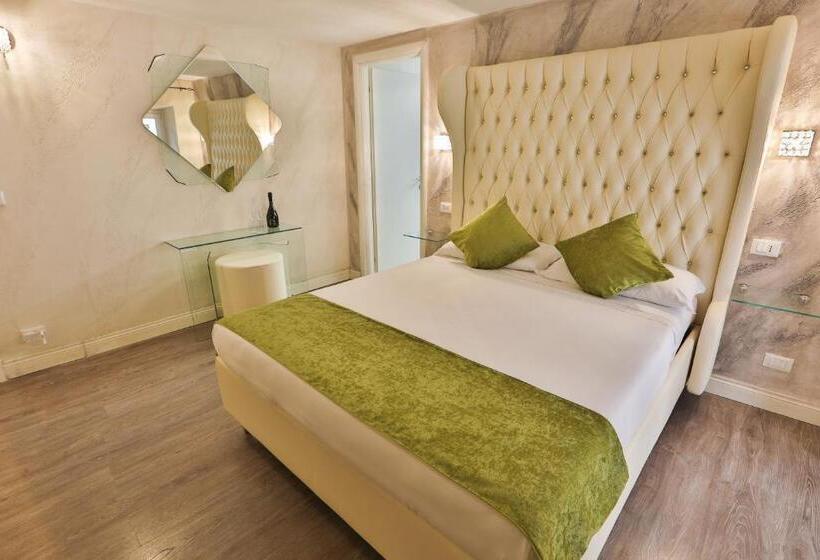 اتاق لوکس با بالکن, Grottini Luxury Suites ~ Pantheon