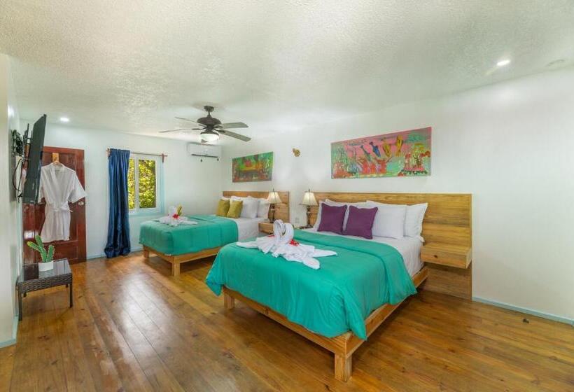 اتاق خانوادگی با چشمانداز باغ, And Dive Center Roatan Yacht Club