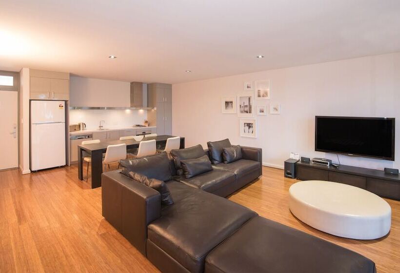 شقة ديلوكس غرفتين نوم مطلة على البحر, Aqua Resort Busselton