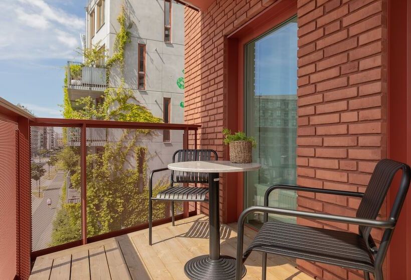 Апартаменты 2 Спальни с Балконом, The More Hotel Västra Hamnen