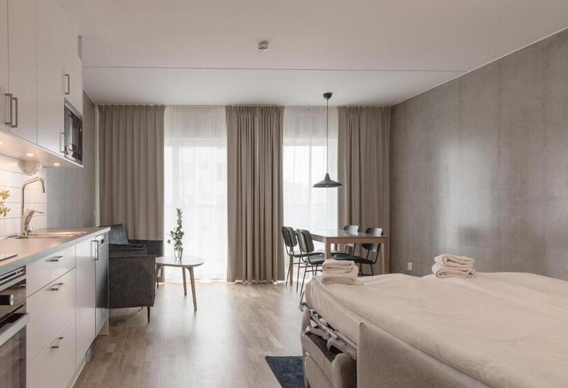 Апартаменты 1 Спальня с Балконом, The More Hotel Västra Hamnen