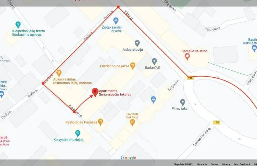 آپارتمان 2 خوابه, Apartment Senamiesčio Inkaras