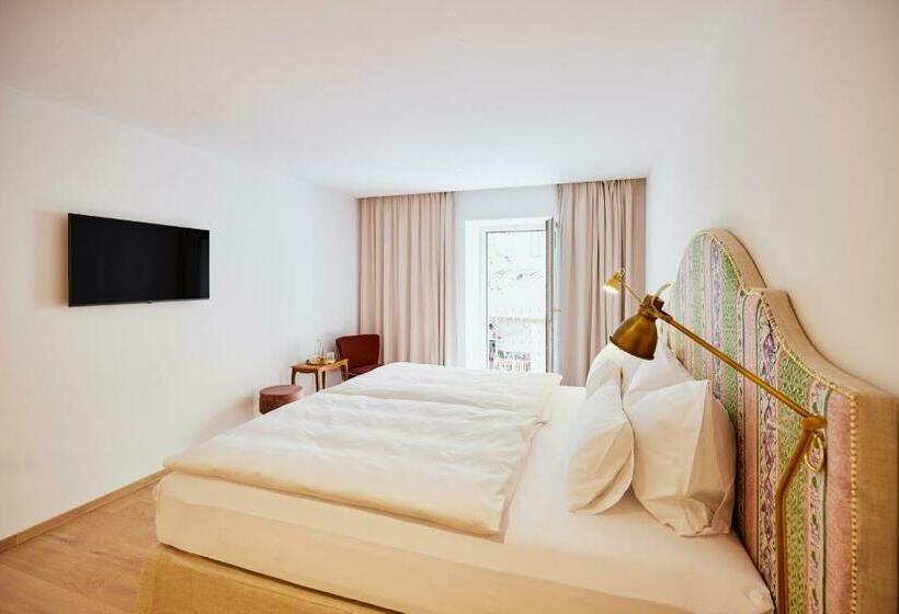 キングサイズベッドのデラックスルーム, Boutiquehotel Zum Goldenen Hirschen
