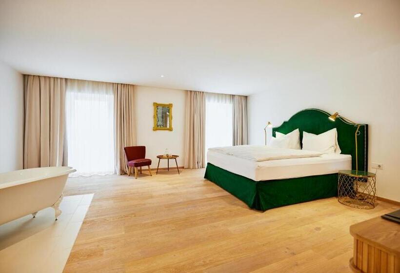 주니어 스위트, Boutiquehotel Zum Goldenen Hirschen