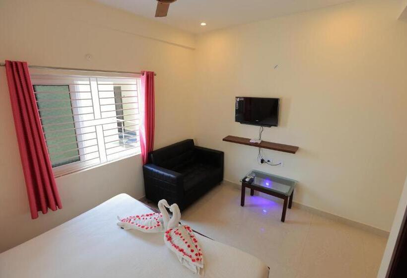 غرفة ديلوكس سرير كينج, Thiru Pavilion Retreat