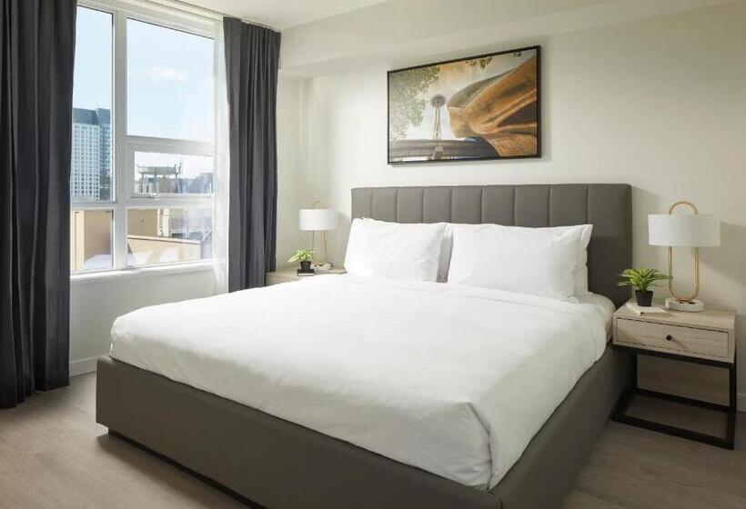 带2个卧室的套房, Level Seattle Downtown  South Lake Union