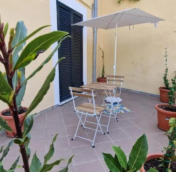 テラス付きスタンダードルーム, La Casa Del Bellino B&b