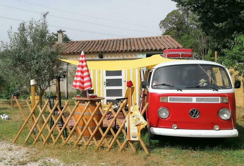 חדר סטנדרט עם טרסה, Mes Nuits Vintage En Combi