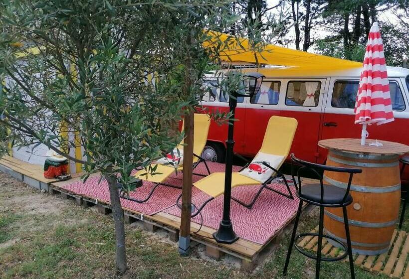 חדר סטנדרט עם טרסה, Mes Nuits Vintage En Combi