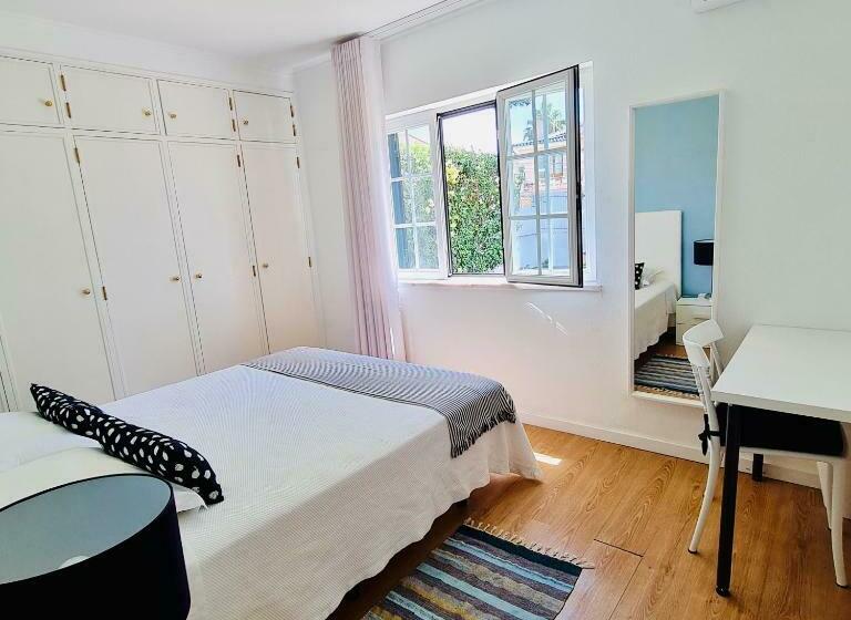 اتاق استاندارد با چشم‌انداز باغ, Moro S Friends House   Cascais