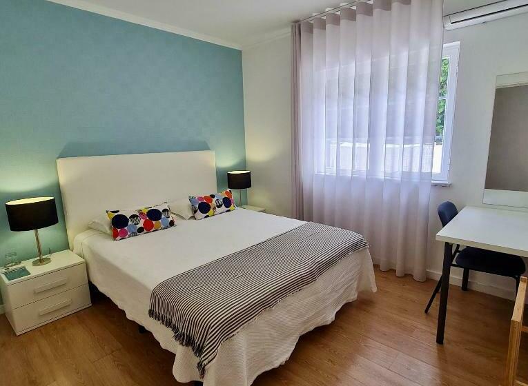 اتاق استاندارد با چشم‌انداز باغ, Moro S Friends House   Cascais