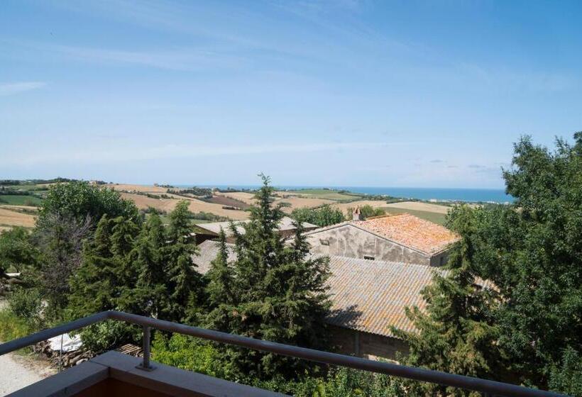 스탠다드 발코니 룸 바다 전망, Villa Di Agricoltori