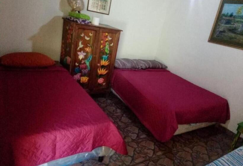 标准间带露台, Hostal Cabañas Ave Maria