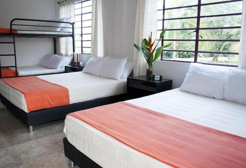 חדר משפחתי, Finca Hotel Villa Clara