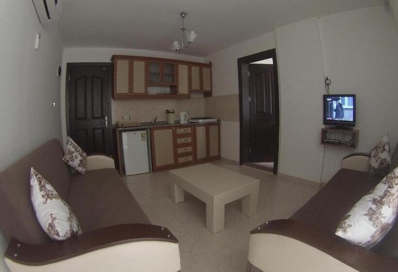 バルコニー付き1ベッドルームアパートメント, Oğuz Apart