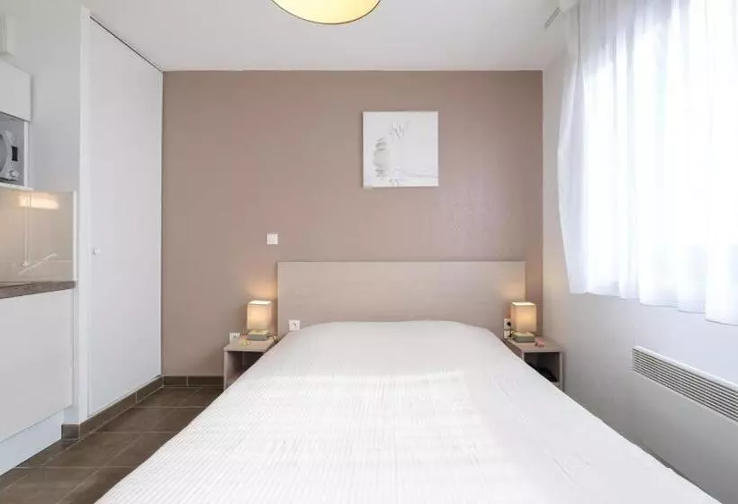 ダブルベッドのスタンダードスタジオ, All Suites Appart Hôtel Dunkerque