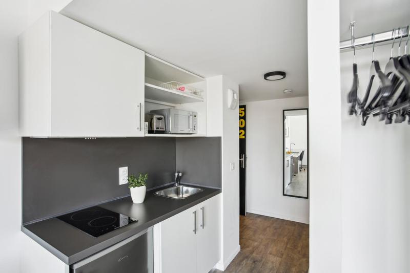 סטודיו סטנדרט מיטה זוגית, All Suites Appart Hôtel Dunkerque