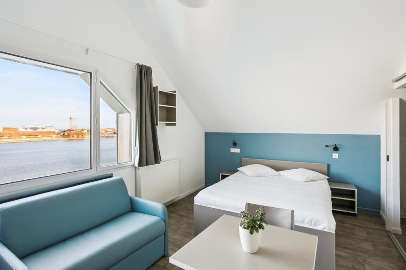 Superior studio with view, All Suites Appart Hôtel Dunkerque