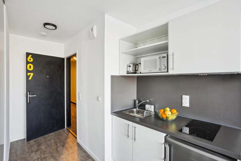 Superior studio with view, All Suites Appart Hôtel Dunkerque