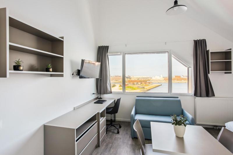 Superior studio with view, All Suites Appart Hôtel Dunkerque