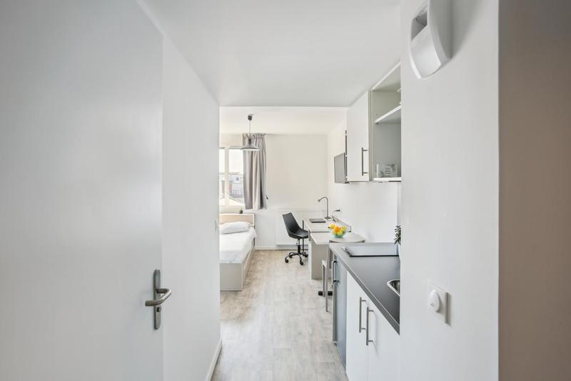 סטודיו סטנדרט מיטה זוגית, All Suites Appart Hôtel Dunkerque