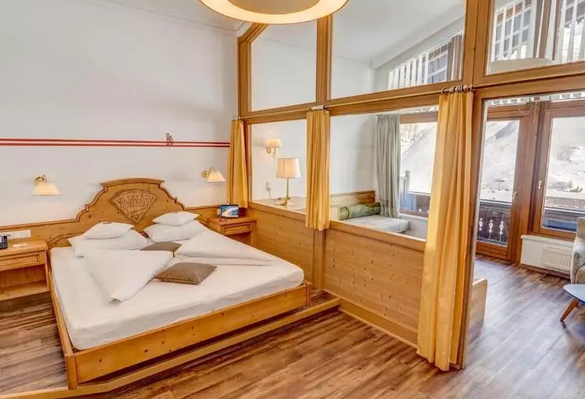 デラックススイート ビュー付き, Alpenbad Hotel Hohenhaus