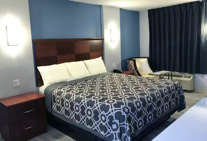 キングサイズベッドのスタンダードルーム, Americas Best Value Inn   Decatur