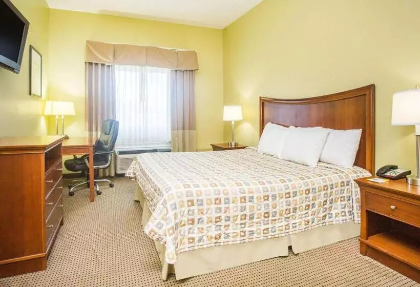 キングサイズベッドのスタンダードルーム, Days Inn & Suites By Wyndham Swainsboro